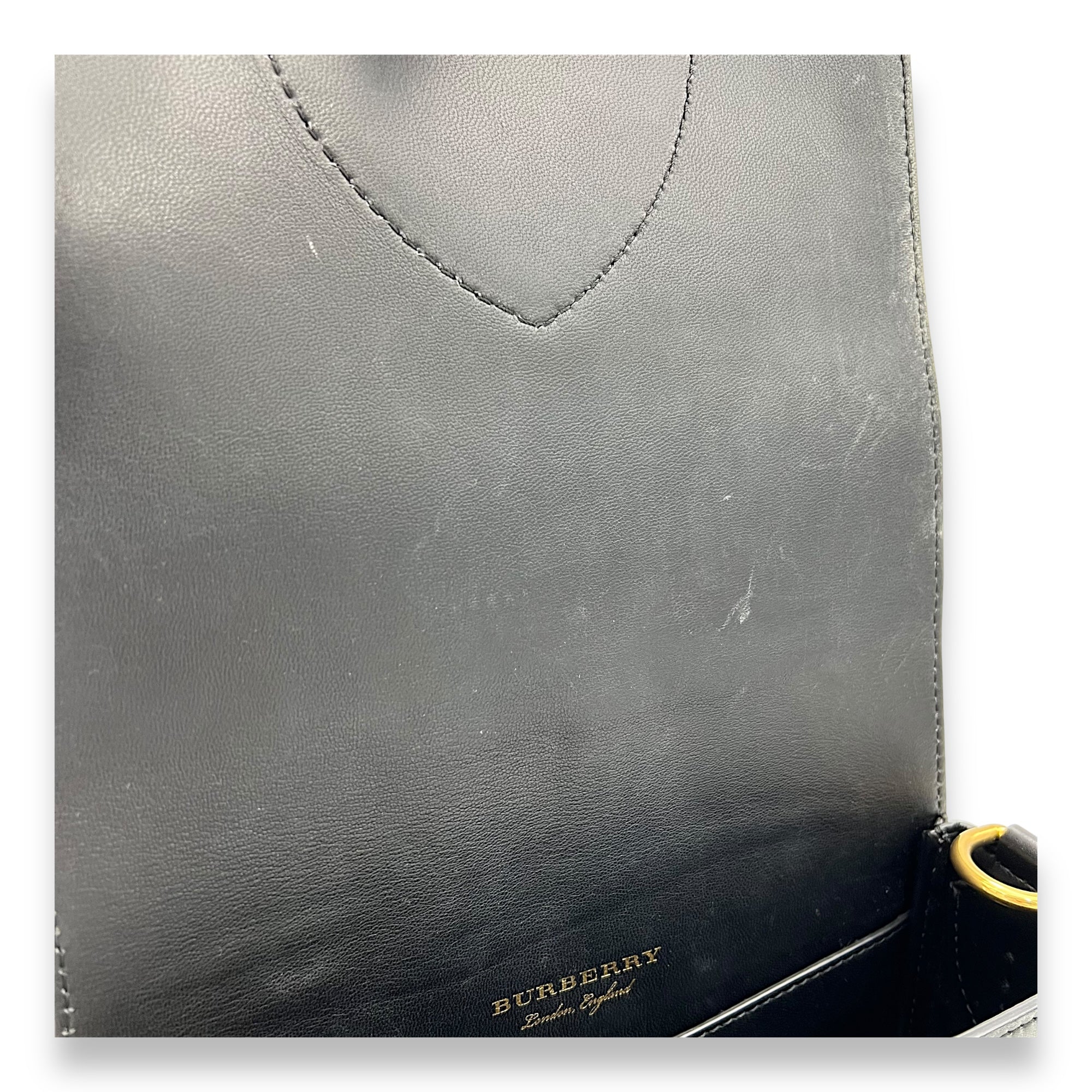 Birdie Studded Black Crossbody Bag in Calfskin, Mixed hardware - Image 10