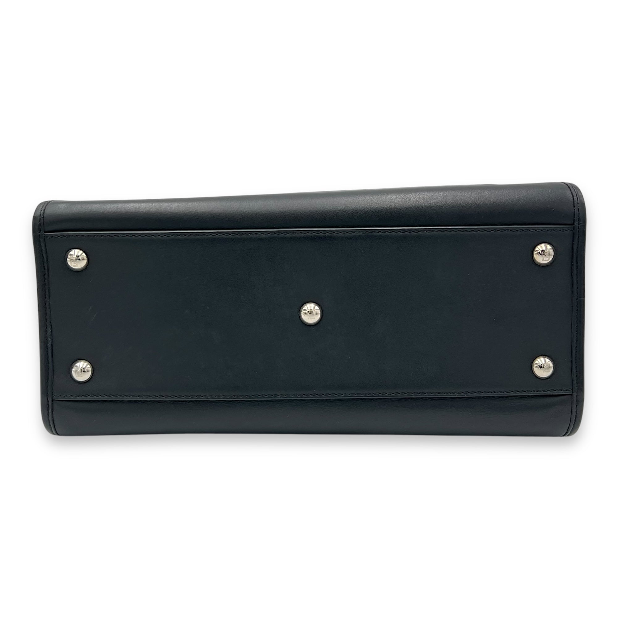 Runaway Shoulder Bag Black in Calfskin, Gold hardware - Image 6