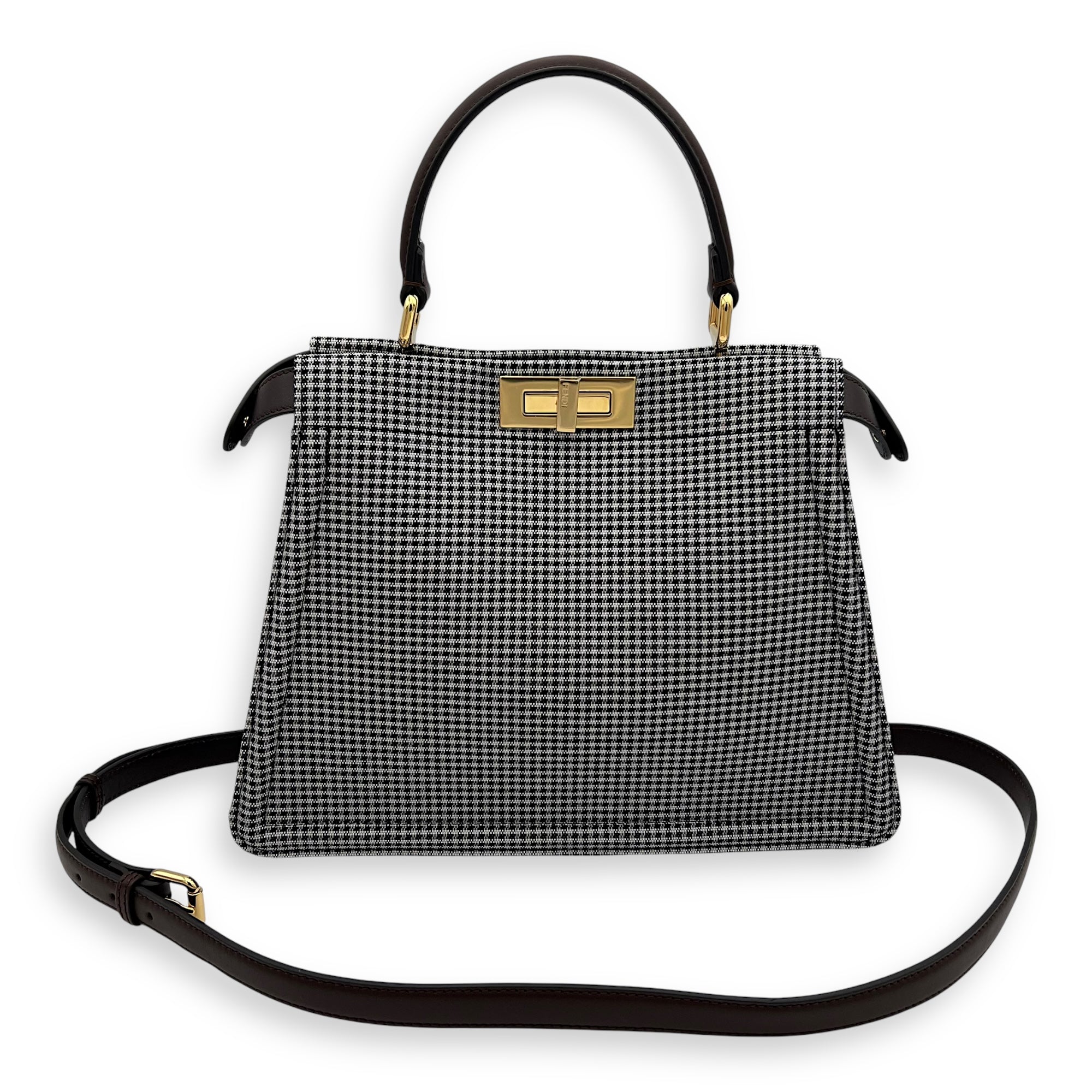 ISeeU Top handle bag in Canvas, Gold Hardware - Image 11